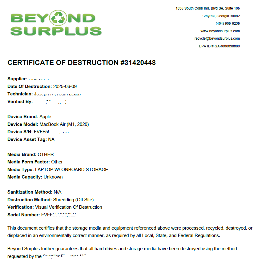 Shredding Services in Atlanta, GA