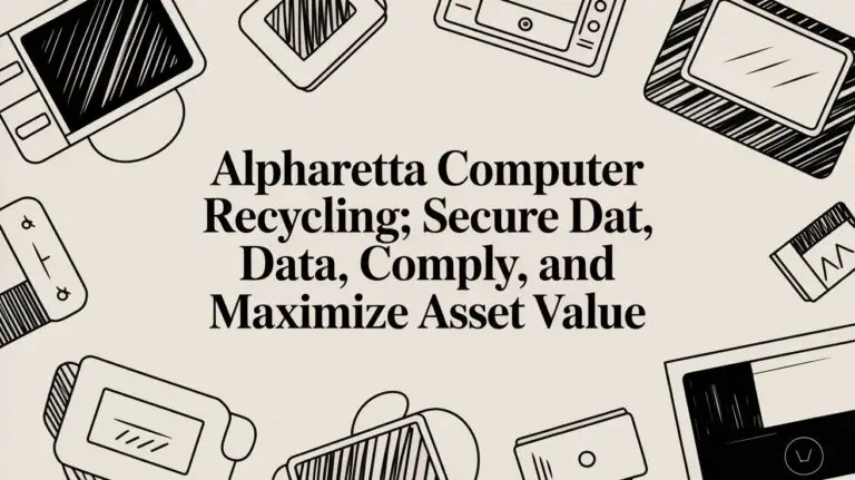 Secure Alpharetta Computer Recycling for Businesses