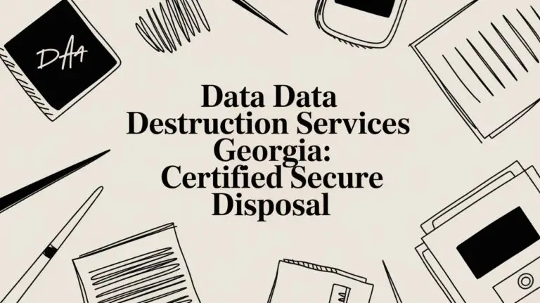 Certified Data Destruction Services in Georgia: A Guide for Businesses
