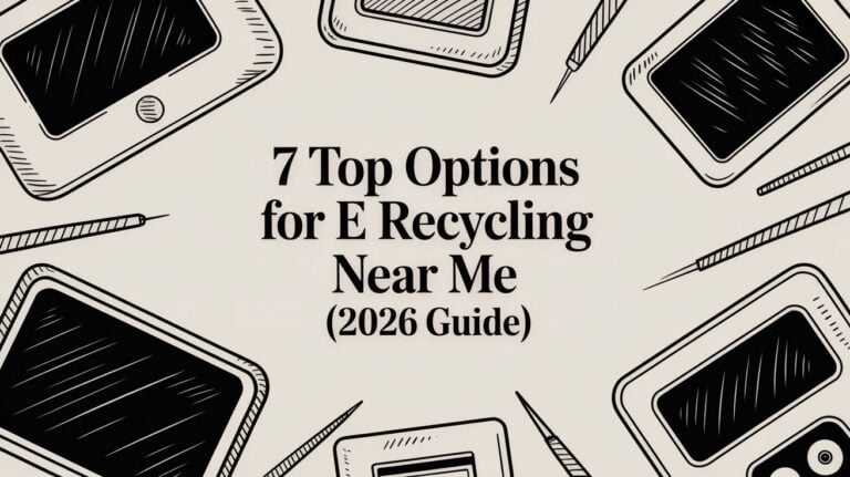 7 Top Options for E Recycling Near Me (2026 Guide)