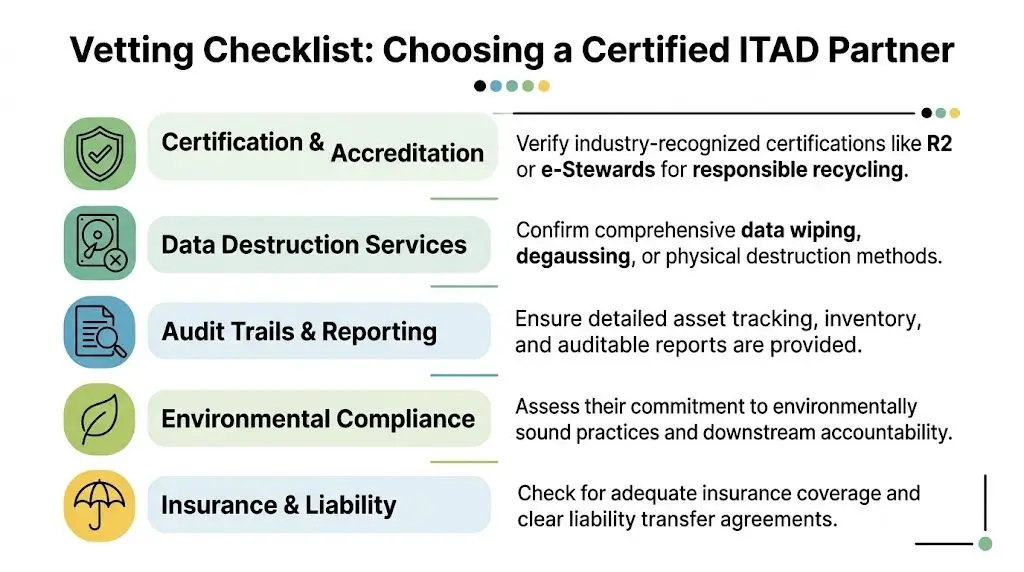 E-waste Recycle Near Me: Secure Business ITAD Solutions