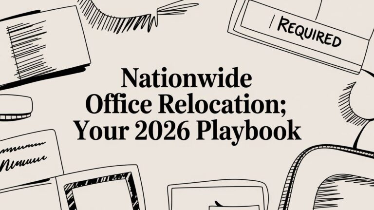 Nationwide Office Relocation: Your 2026 Playbook