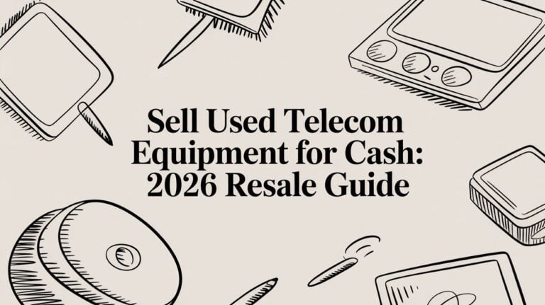 Sell Used Telecom Equipment for Cash: 2026 Resale Guide